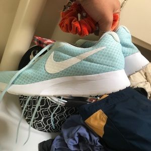 Practically Brand New Blue Nikes